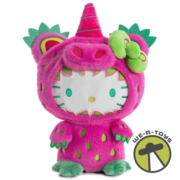 Sanrio Hello Kitty Medium Plush Sweet Kaiju Strawberry 13 Inch