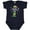 Navy, variant on Inktastic Funny Christmas I'm the Cute Elf with Shoes and Hat Boys or Girls Baby Bodysuit