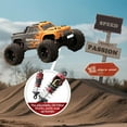 thumbnail image 6 of AUOSHI RC Cars 1:16 High Speed Remote Control Truck, 4WD All Terrain Off Road RC Truck 40+MPH with LED Lights, 2 Batteries for Kids and Adults Toy Gifts, 6 of 10