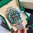 thumbnail image 2 of Reloj mecánico automático de acero fino para hombre, reloj de negocios con correa de acero y mecanismo de registro, 2 of 4