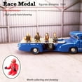 thumbnail image 3 of Miniatura 1:64 Figuras Pintadas Macarena Conductor Calle Tren Escena Modelo, 3 of 8