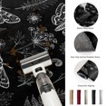 thumbnail image 5 of Round Rugs 5Ft, Butterfly Botanical Round Area Rug Washable Indoor Throw Carpet, Black Summer Plants Line Art Soft Non Slip Circle Rug for Cabinet Bathroom Home Decor Aesthetic, 5 of 8