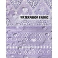 thumbnail image 5 of Pack of 2 Outdoor Pillow Covers, Ethnic Style Mandala Arrow Floral Pattern Waterproof Square Throw Pillowcase Cushion Decorative Pillow Covers for Couch Patio Tent, 20x20 in, 5 of 6