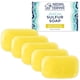 thumbnail image 1 of Jabón de azufre del Mar Muerto de elefante natural, 4.4 oz con sal del Mar Muerto, barra de azufre para la cara y el cuerpo de aloe vera para todo tipo de piel (paquete de 5 (22 oz en total)), 1 of 5