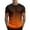 Orange, variant on Hawaiian Shirt for Men Big and Tall,T-Shirt for Men - Men’s Gradient Short Sleeve T Shirts Summer Casual Street Fashion Tees Slim Fit Crewneck Tops