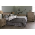 thumbnail image 3 of South Shore Fynn Full Headboard - Modern Style, in Rustic Oak, 3 of 8