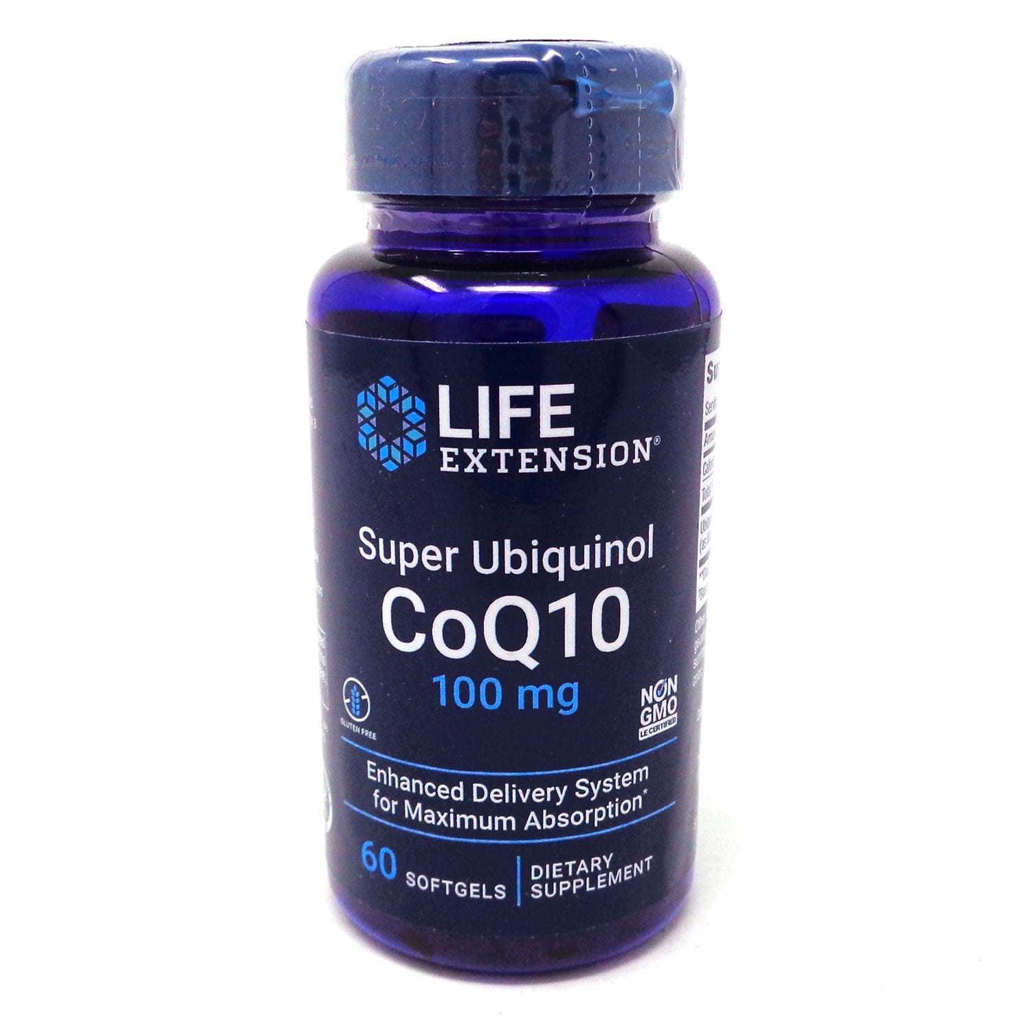 Life Extension Super Ubiquinol CoQ10 Softgels, 100mg, 60 Ct Life Extension Super Ubiquinol CoQ10 Softgels, 100mg, 60 Ct