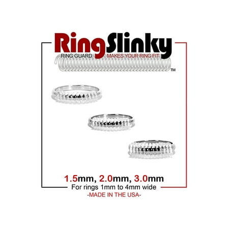 3 Pack - Ring Guard - Sizes 1.5/2.0/3.0mm (Best Ring Guard Solution)