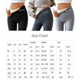 thumbnail image 2 of Pantalones sólidos de invierno cálidos e informales, polainas de lana de nubes suaves, polainas de invierno para mujeres -l-4xl100% nuevo, 2 of 4