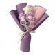 thumbnail image 5 of Ramo de punto hecho a mano, ramo de flores artificiales, flores falsas tejidas, romántico Estilo C, 5 of 9