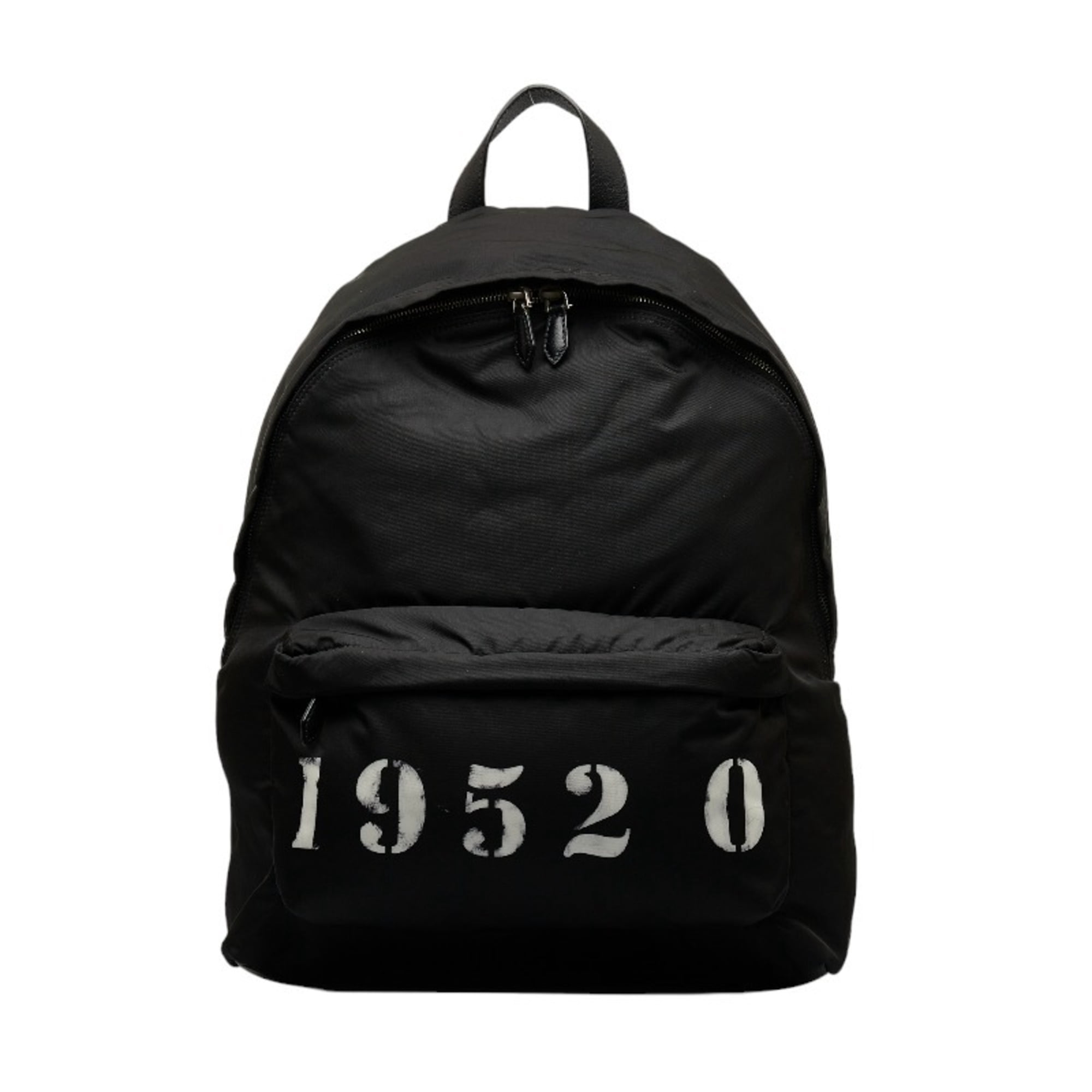 Burberry 8021908 Backpack Backpack Black White Pre-Owned Burberry 8021908 Backpack Backpack Black White  main image 3