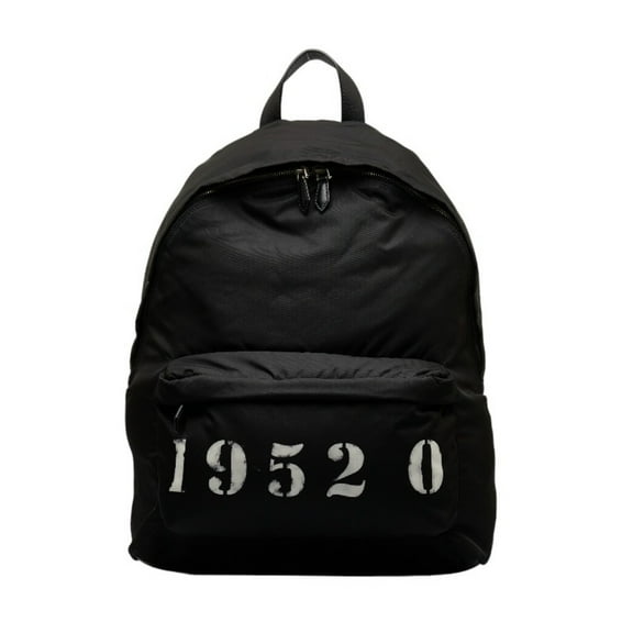 Pre-Owned Givenchy Rucksack Backpack Black Nylon Leather Men (Fair)