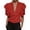 RD1, variant on Women's T Shirt Summer Deep V Neck Ruffle Sleeve Tee Satin Elegant Flutter Short Sleeve Solid Color Shirts For Workout Party Wear For Female