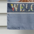 thumbnail image 4 of Carolines Treasures BB1390CHF Yorkie Yorkishire Terrier Welcome Flag Canvas House Size, 4 of 4