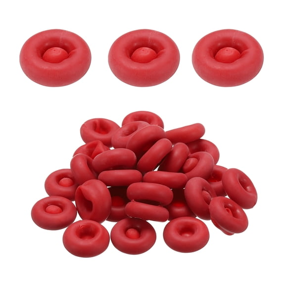 20pcs Caulk Caps Universal Fit Caulking Tube Caps Reusable Caulk Saver Cover for Sealing & Preserving, Red