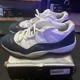 thumbnail image 3 of Ni - ke Vtg OG 2001 Ni - ke Air Jordan XI 11 sz 9.5 Snakeskin White Black Navy Low Retro, 3 of 5