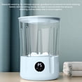 thumbnail image 3 of Mini Washing Machine, Portable Underwear Washer, Rechargeable Cordless Washing Machine for Small Loads Socks, Compact Travel Laundry, for Home Apartment RV Camping, 3 of 7