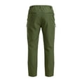 thumbnail image 4 of Chiccall Cargo Pants for Men with 4 Zipper Pockets Soft Straight Leg Back Waist Outdoor Military Work Hiking Pant, 4 of 5