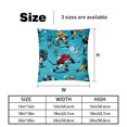 thumbnail image 5 of Lce Hockey Elegant Velvet Throw Pillow Covers Set of 2 for Bed and Throw Pillows - 16x16, 18x18, 20x20 Inches with Unique Patterns for Home Decor and More, 5 of 6