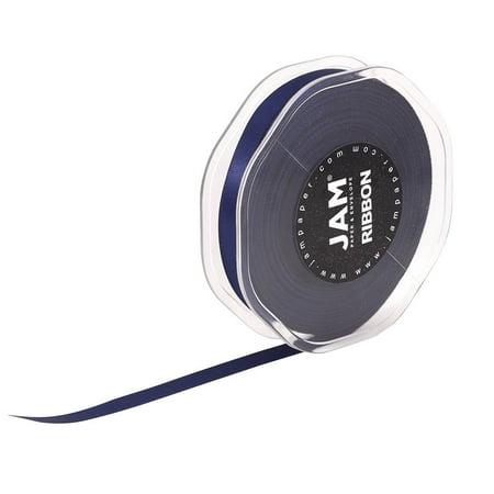 UPC: 0609613734922 | JAM Paper & Envelope Navy Blue Ribbon  3/8in x 25yd  1 Pack