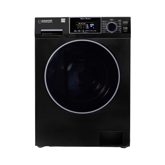 Equator Laveuse Compacte 1,6 Pi3/15 Lb CYCLE Assainissant Allergènes Animaux 15 Programmes 110 V