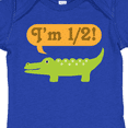 thumbnail image 4 of Inktastic Half Birthday 1/2 Boy Alligator Boys Baby Bodysuit, 4 of 5