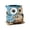Blue, variant on Resin Owl Succulent Planter Cute Animal Shaped Flower Pot with Drainage Hole Desktop Decorative Planter for Indoor Plants Home Office Garden Balcony Decoration
