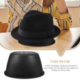 thumbnail image 3 of unbranded 10Ud Soporte Negro Para Sombrero Para Exhibición Y Guarda, 3 of 6