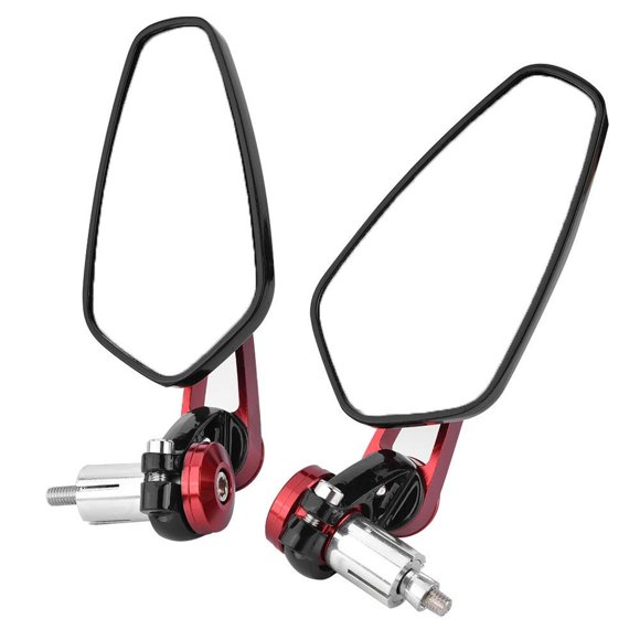 Espejos Retrovisores Motocicleta Universal Aleación de Aluminio 7/8" 22mm Barra Lateral