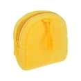 thumbnail image 3 of Unique Bargains 1 Pc Coin Purse Wallet Portable Backpack Shape Big Mouth Coin Purse Pouch Yellow, 3 of 5