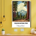 thumbnail image 3 of Sequoia National Park Travel Canvas Wall Art – Nature-Inspired Travel Decor with Scenic Views National Park Canvas Wall Print – A Captivating Gift for Adventure Seekers, 3 of 5