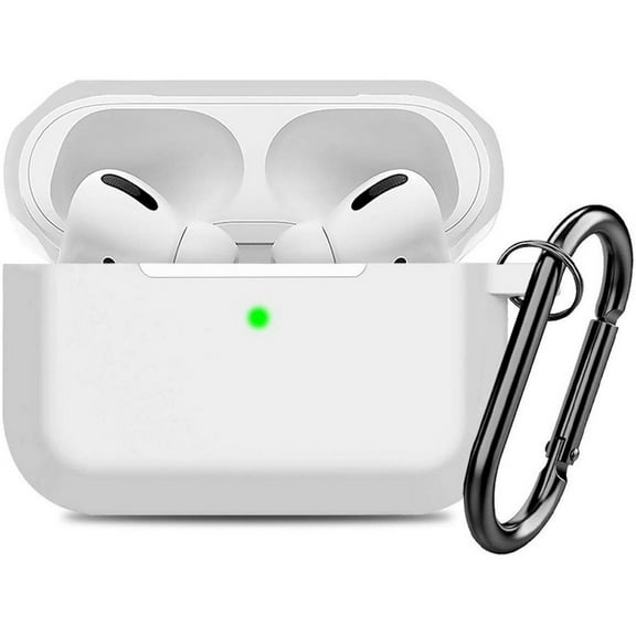 Silicone Protective Case with Clip for AirPods (3rd Generation) - Clear