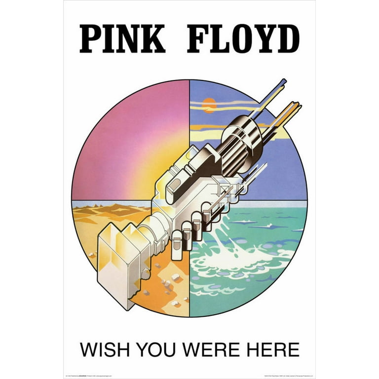 Pink Floyd WYWH Symbol Wish You Were Here White Cool Wall Decor Art Print  Poster 24x36 