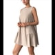 thumbnail image 1 of Vestido Tipo Chaleco Sin Mangas con Cuello Redondo en Color Liso, Color Albaricoque, Talla L, 1 of 6