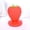Red, variant on RnemiTe-amo Mini LED Night Light Night Lamp Strawberry LED Eye Protection To Uch Atmosphere Lamp Cartoon Table Lamp
