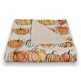thumbnail image 3 of Creative Products Watercolor Pumpkins 50x60 Coral Fleece Blanket, 3 of 3