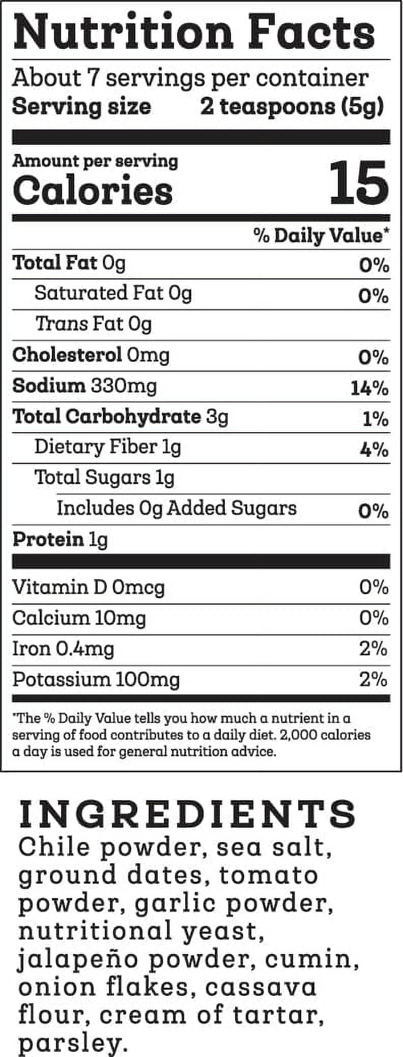 Siete Spicy Taco Seasoning, Siete Spicy Taco Seasoning
