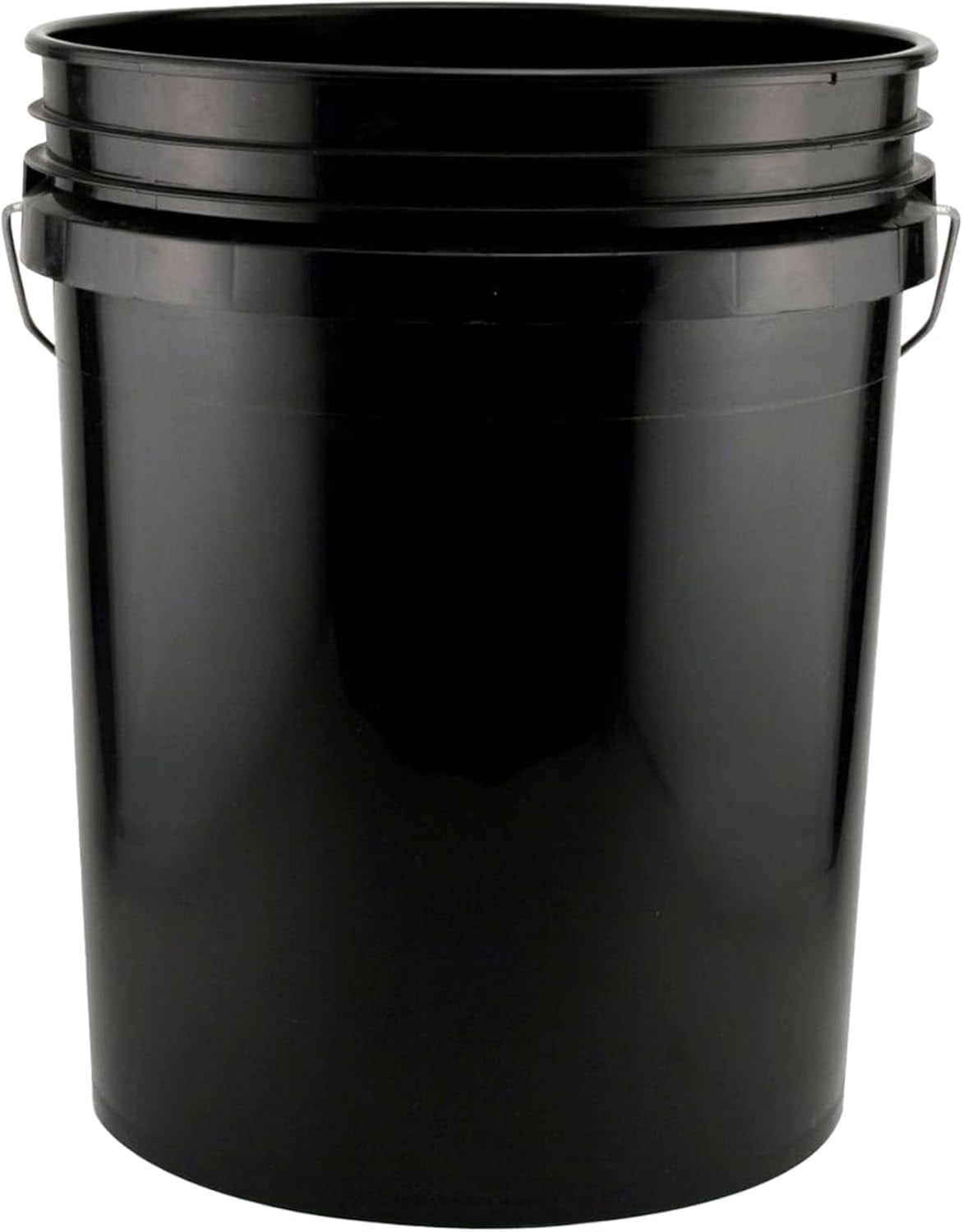 Champion Sports 6 Gallon Bucket with Padded Soft Seat Lid - Durable Construction - Balls Not Included - Ideal for Baseball, Softball, T-Ball, Wiffle Ball, and Lacrosse