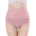 thumbnail image 2 of MIASHUI Women's Panties High Waisted Solid Color Underwear for Comfortable Fit and Everyday Wear Silver,XXXL, 2 of 3