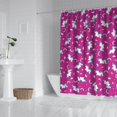 thumbnail image 2 of Cartoon Unicorn Pattern Shower Curtain 72"x72" ,Bathroom Decorative Shower Curtains Set with 12 Hooks,Modern Waterproof Washable Shower Curtain, 2 of 6