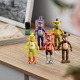 thumbnail image 1 of Figuras FNAF de 6 pulgadas Figura de anime Five Night At Freddy Bonnie Bear Foxy Modelo de PVC, 1 of 8