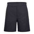 thumbnail image 6 of Cmfcve Womens 7 Inch Inseam Bermuda Shorts Mid Rise Stretch Pull On Summer Shorts with Pockets, 6 of 8