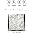 thumbnail image 3 of CAILDANL Satin Bandanas Head Scarf For Women Hair Scarves Accessories Lightweight Fashion Wrap Neck Silk Sleeping Headscarf, 3 of 6