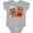 AC-Heather Grey, variant on Inktastic Gingerbread Couple Boys or Girls Baby Bodysuit