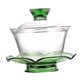 thumbnail image 4 of Juego de té de vidrio Kungfu con tapa, taza de té grande, juego de tetera de vidrio para el hogar para oficina Verde, 4 of 9