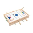 thumbnail image 3 of Mini mesa de juego de fútbol combinada 2 en 1 con hockey deslizante, múltiples para familia, niños, hogar, sala de juegos, 3 of 9