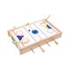 thumbnail image 3 of Juego de futbolín y hockey de aire 2 en 1, múltiples, juego de futbolín de madera interactivo para padres e hijos para fiestas, 3 of 9