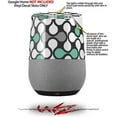 thumbnail image 2 of Decal Style Skin Wrap for Google Home Original - Locknodes 05 Seafoam Green (GOOGLE HOME NOT INCLUDED) by WraptorSkinz, 2 of 3