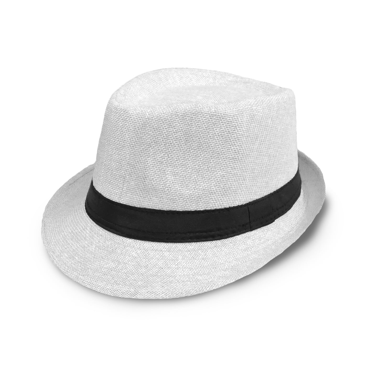 The Hatter Company Tweed Classic Cuban Fedora w/ Lace Band 