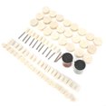 thumbnail image 4 of Accesorio Para Amoladora Eléctrica, Almohadilla De Pulido De Lana, Instalación Sencilla Con Pasta Abrasiva Para Desbarbar Y Pulir, 4 of 7